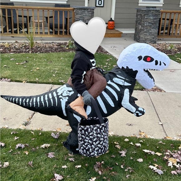 Kids blow up Dino costume - Picture 5 of 6